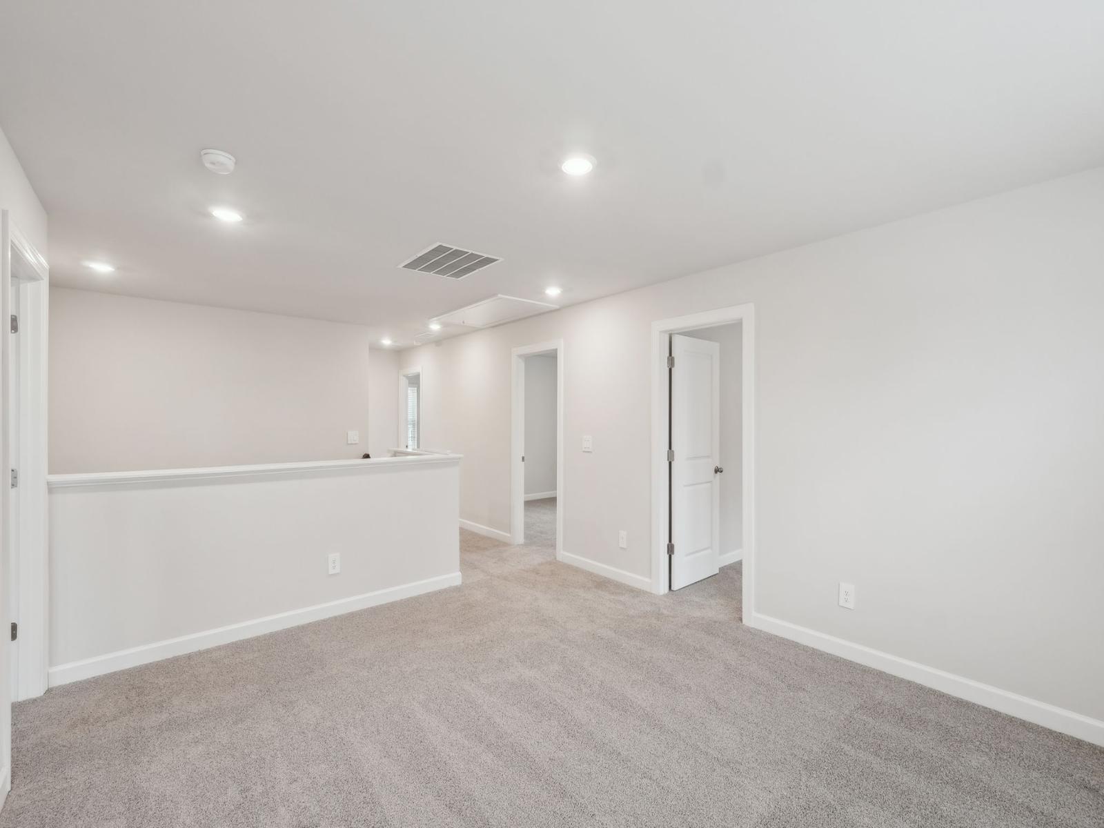 Turn the upstairs loft into your personal hangout spot.
