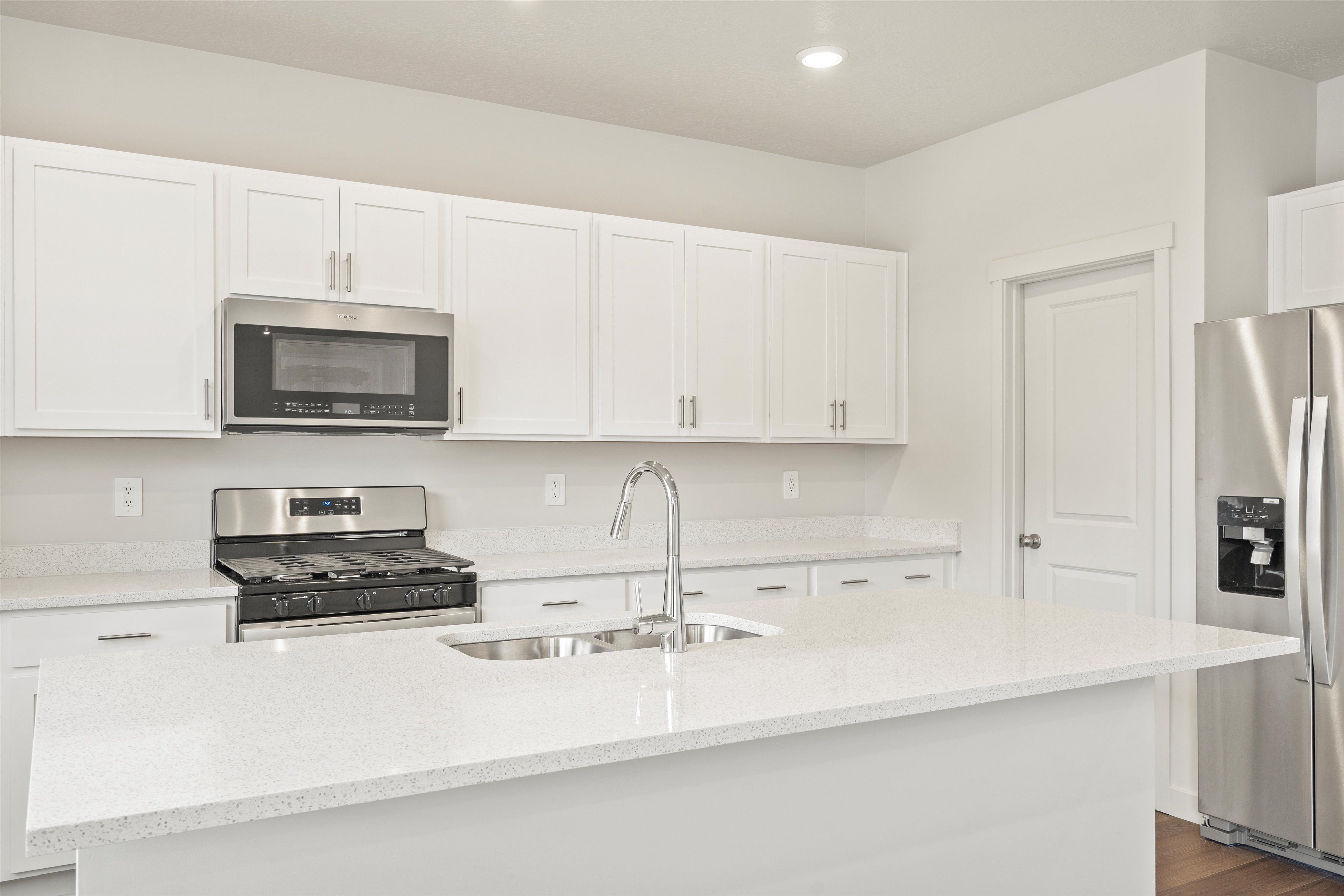 The Pine floorplan interior image taken at a Meritage Homes Community in Tooele, UT.