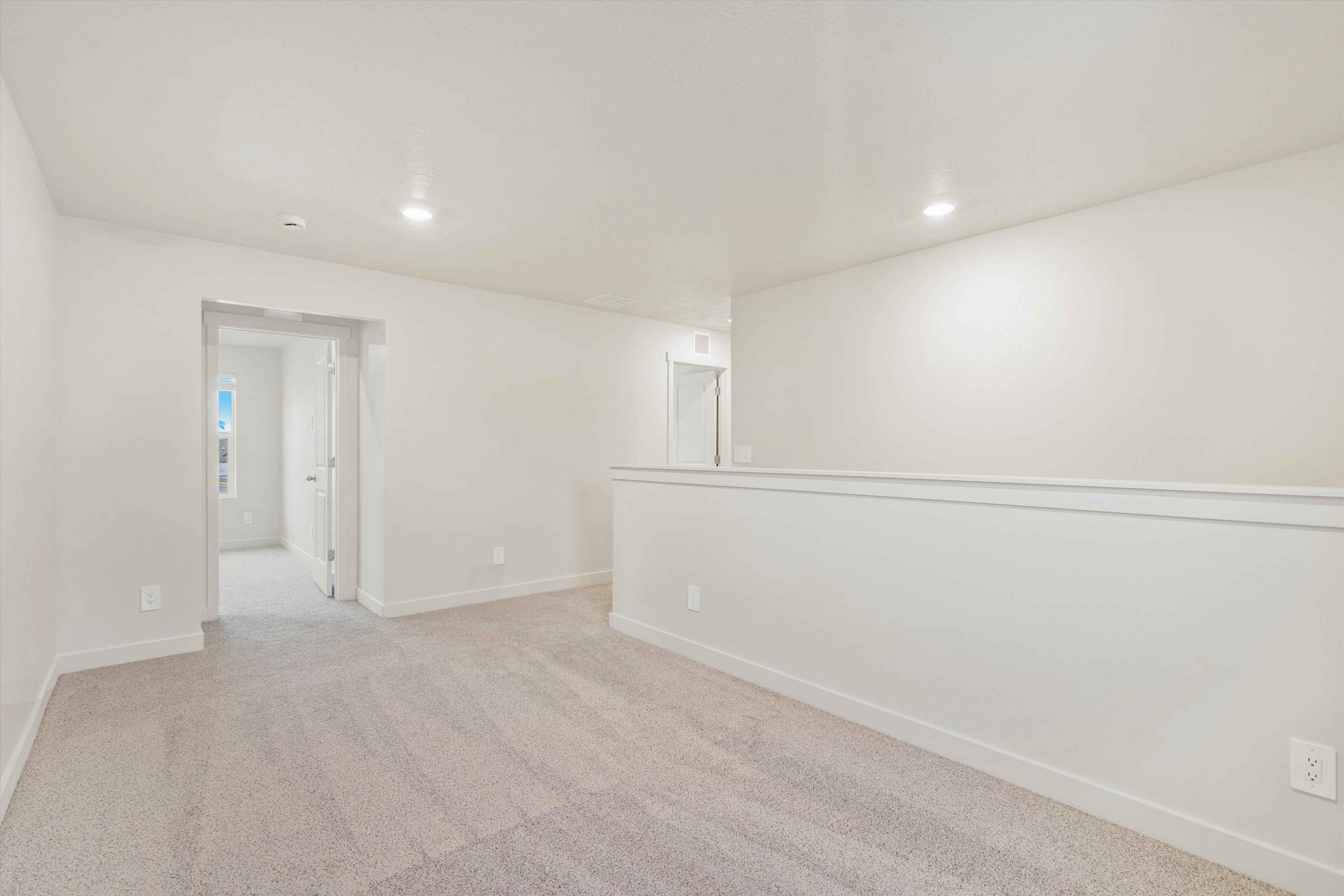 The Pine floorplan interior image taken at a Meritage Homes Community in Tooele, UT.