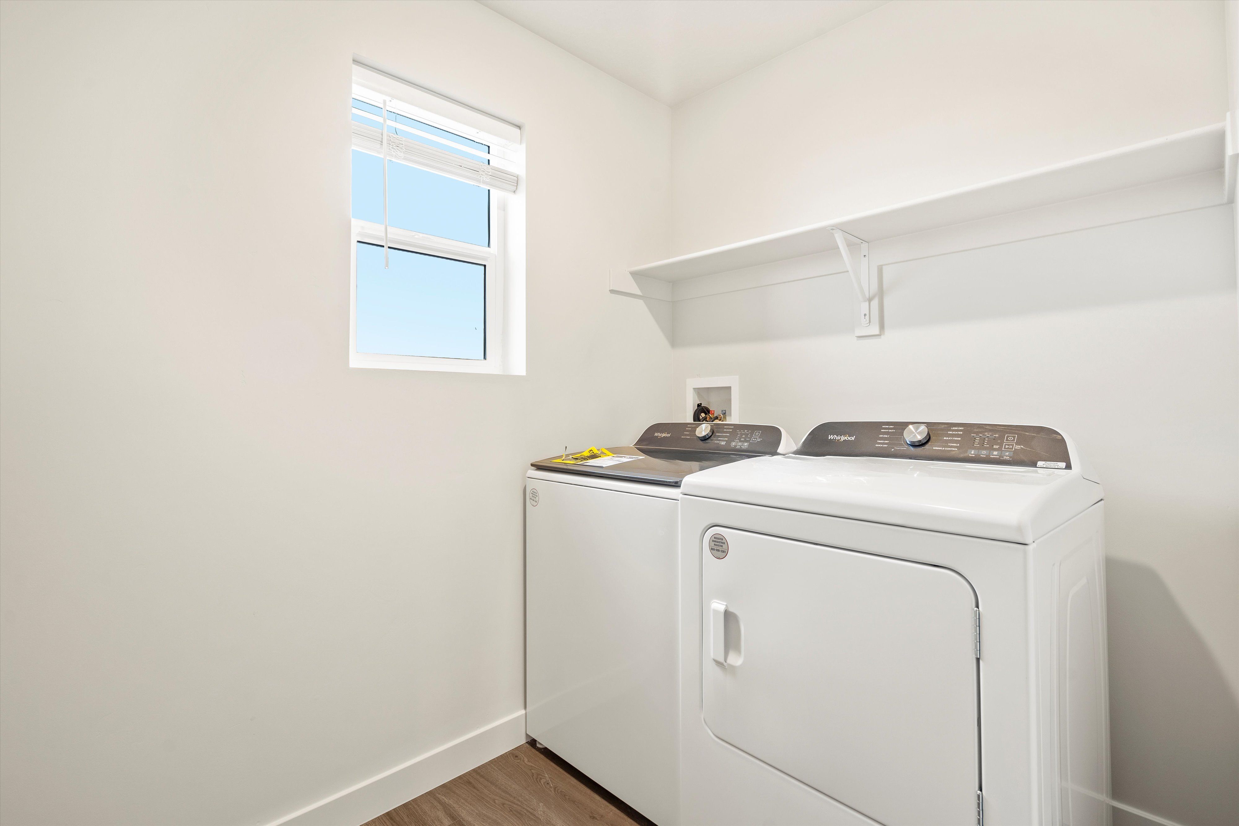 The Pine floorplan interior image taken at a Meritage Homes Community in Tooele, UT.