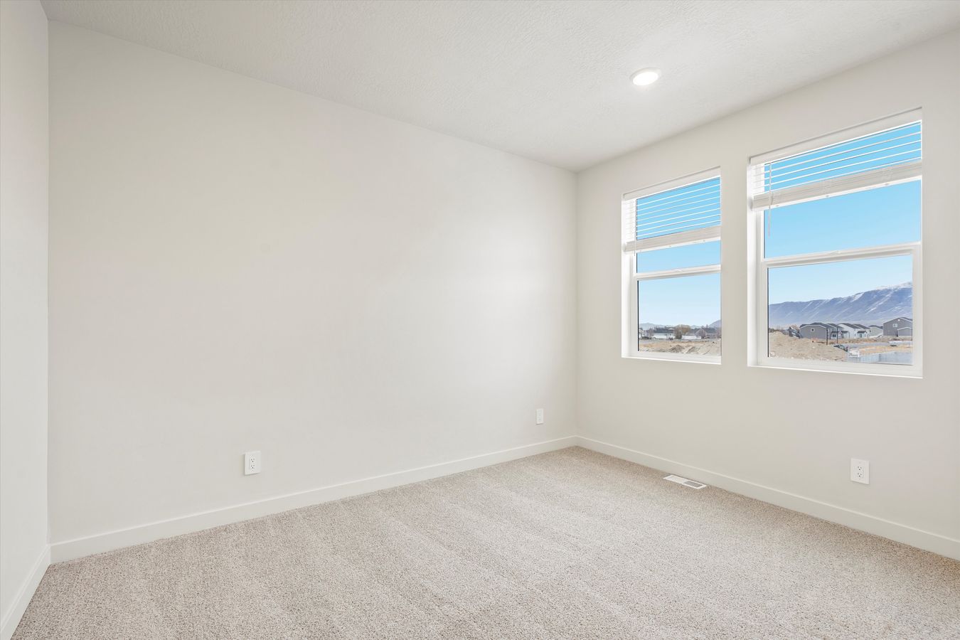 The Pine floorplan interior image taken at a Meritage Homes Community in Tooele, UT.