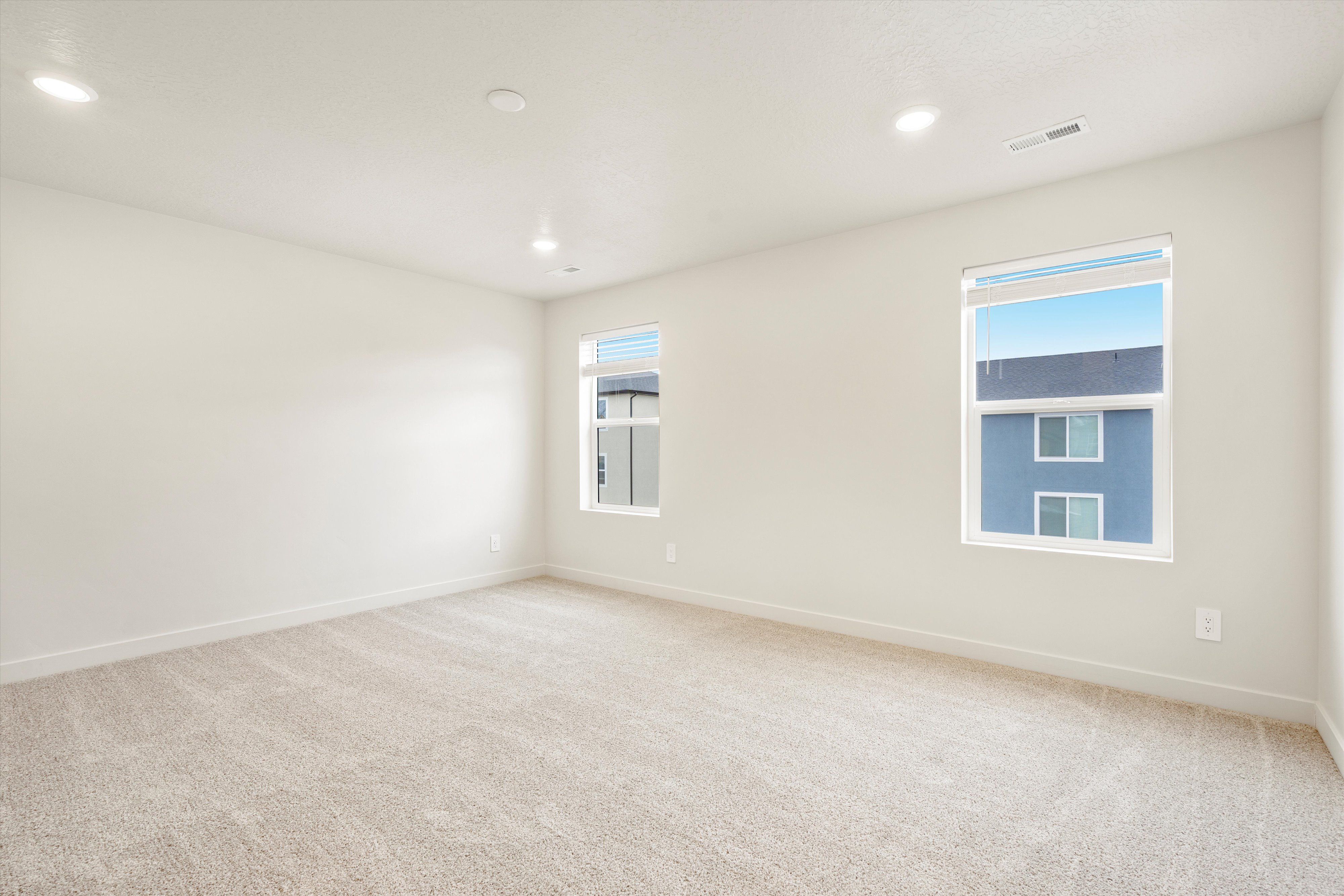 The Pine floorplan interior image taken at a Meritage Homes Community in Tooele, UT.