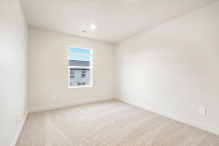 The Pine floorplan interior image taken at a Meritage Homes Community in Tooele, UT.