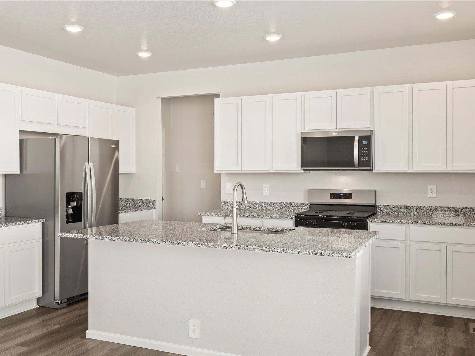 The Chatfield floorplan interior image taken at a Meritage Homes community in Northern Colorado.