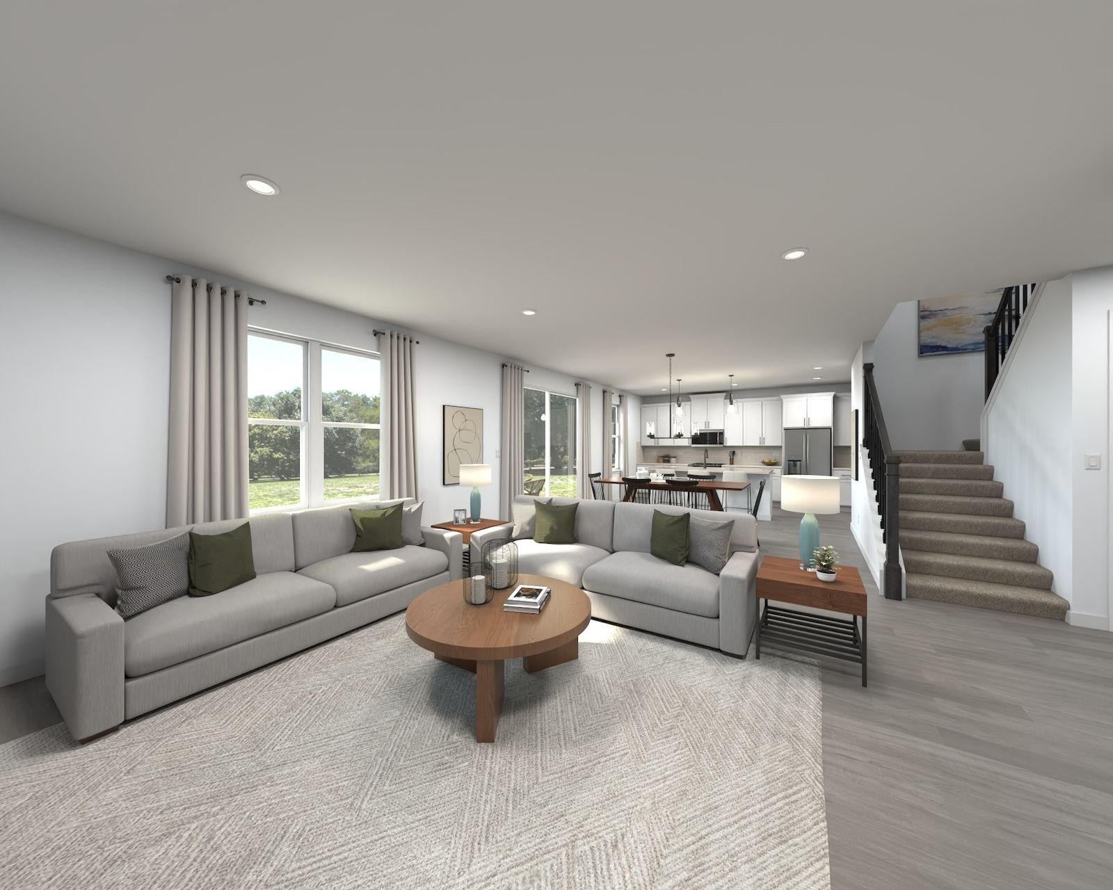 Rendering of the Prato Great Room