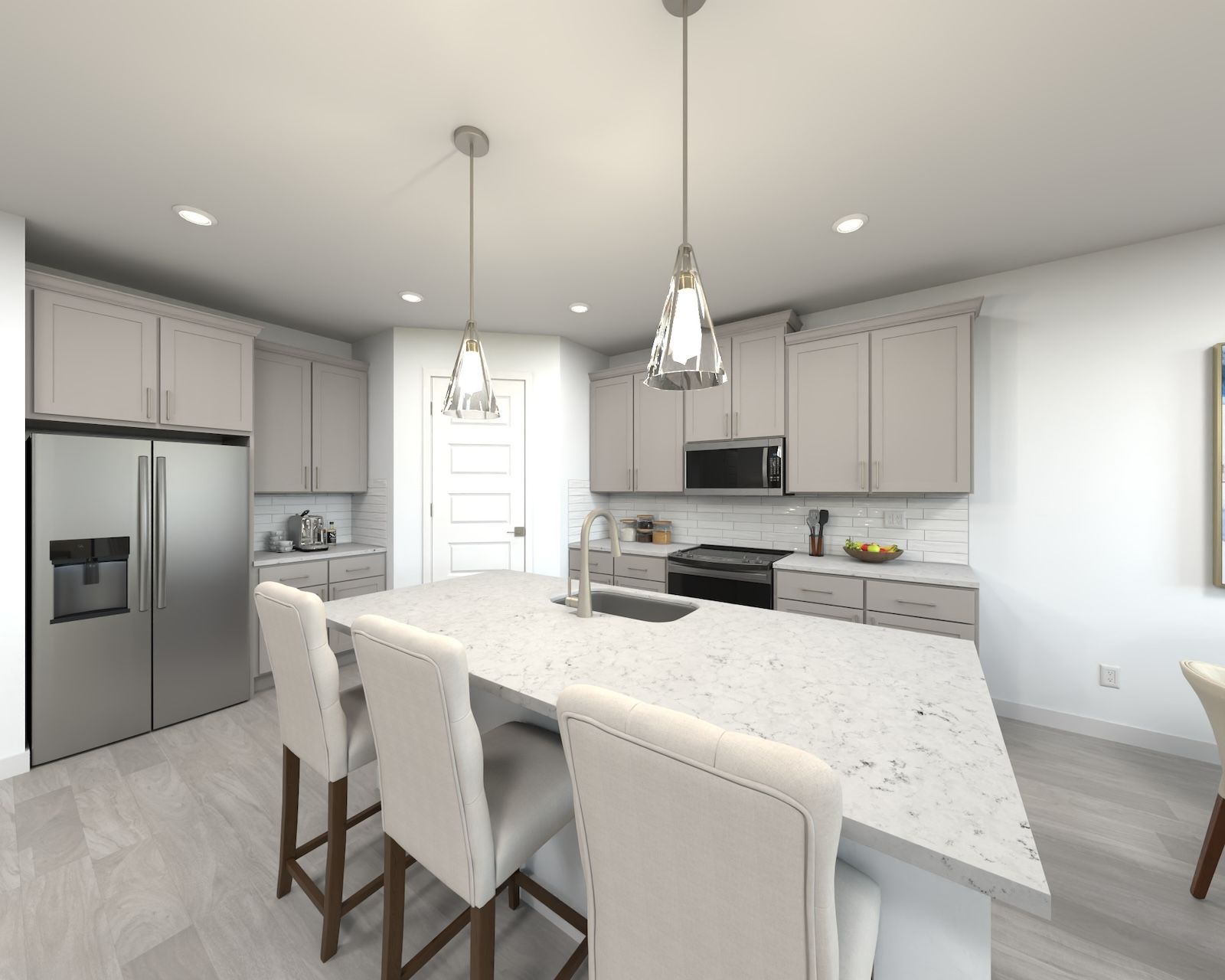 Rendering of the San Marino Kitchen