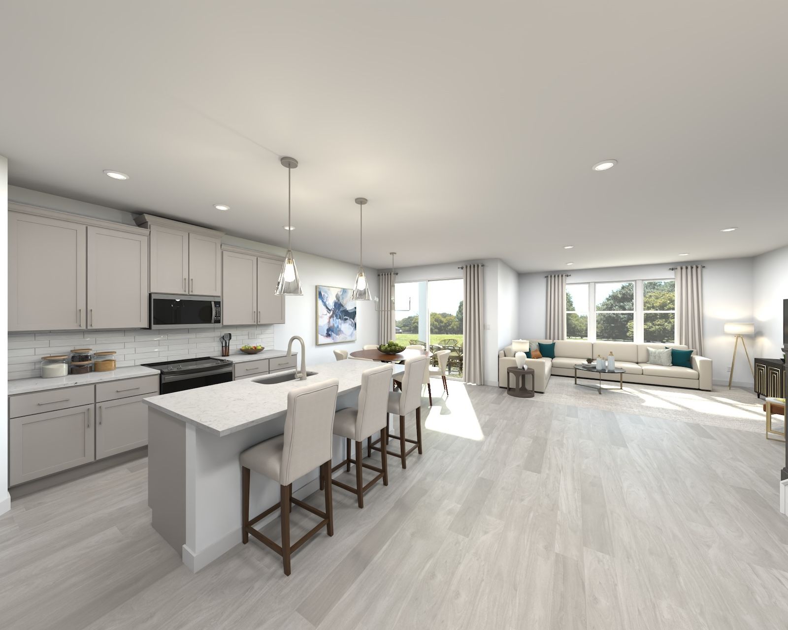 Rendering of the San Marino Great Room