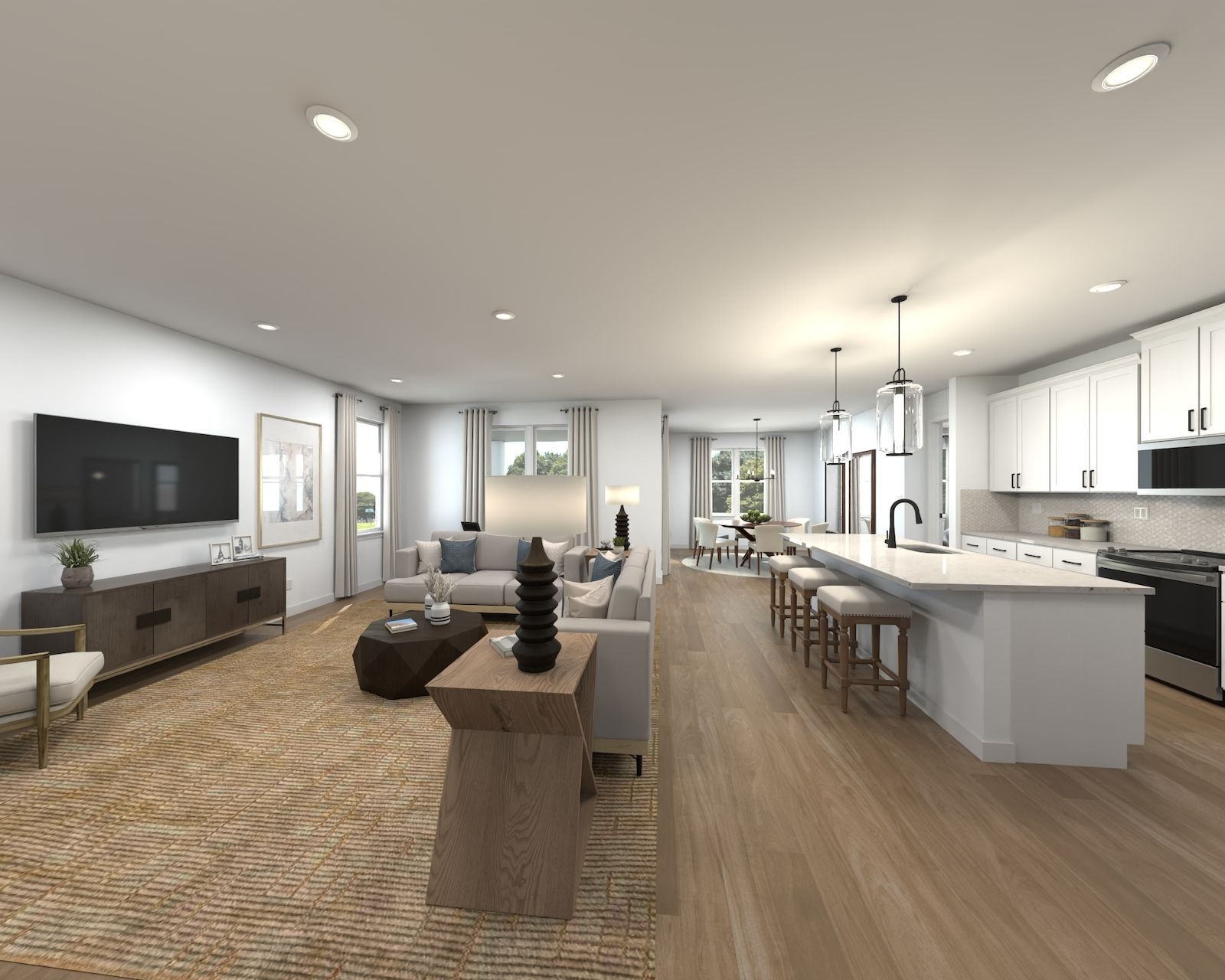 Rendering of the Emilia Great Room