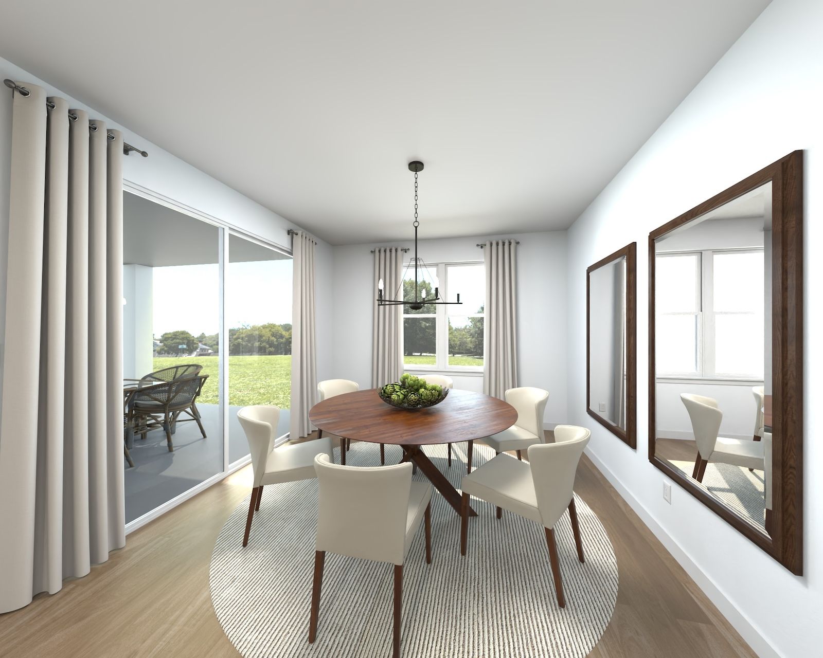 Rendering of the Emilia Dining Room