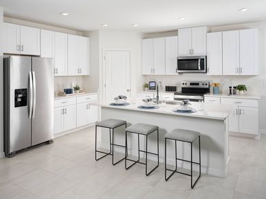The Essex floorplan modeled at Two Rivers.