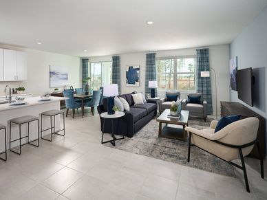 The Essex floorplan modeled at Two Rivers.
