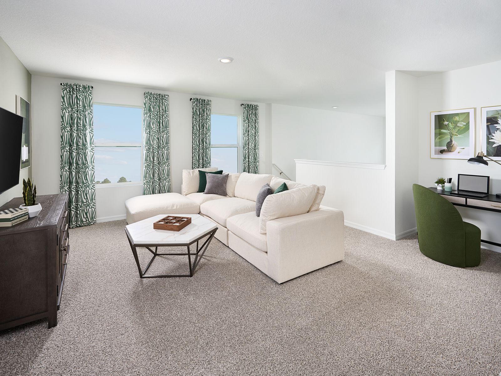 The Loft of the Model at the Grove at Stuart Crossing.