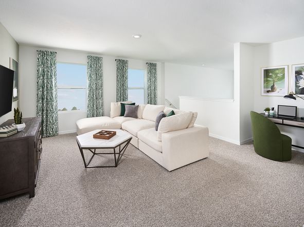 The Loft of the Model at the Grove at Stuart Crossing.