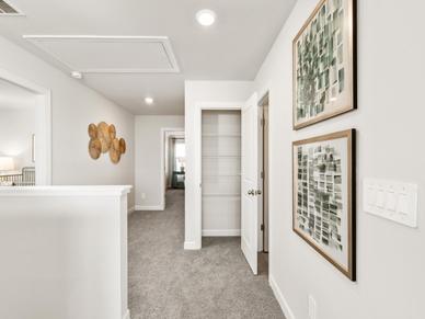 Your upstairs loft is the perfect retreat after a long day.