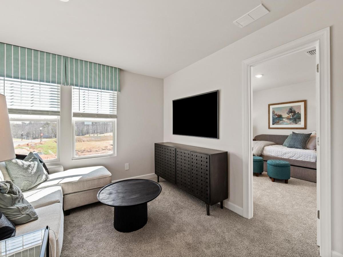Turn the loft into your favorite hangout spot.