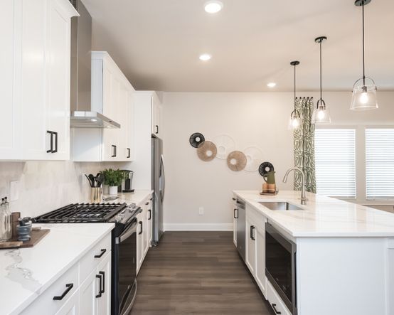 You will never miss a meal in the beautifully designed, spacious kitchen.