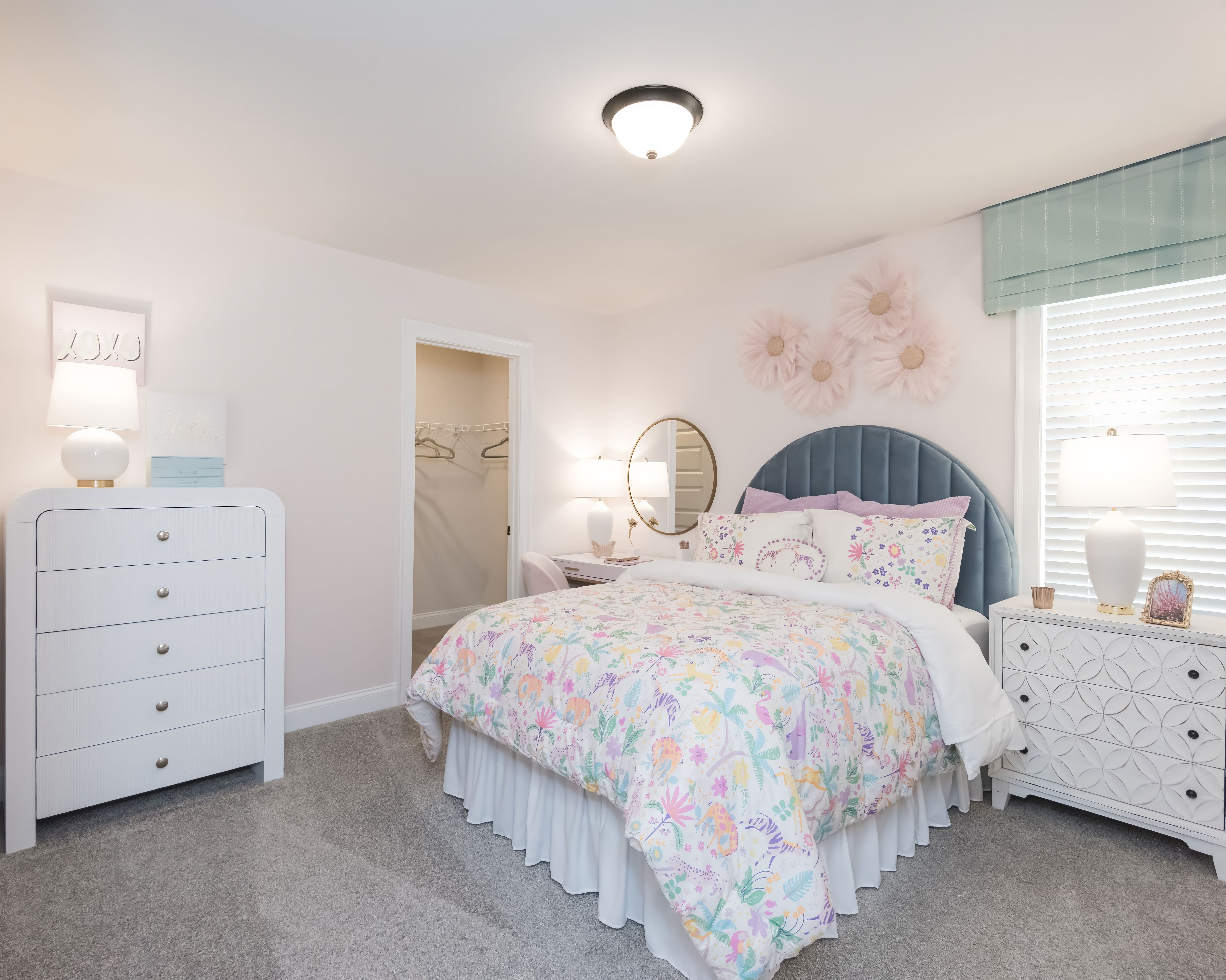 Secondary bedroom in the Cromwell floorplan at a Meritage Homes community in Atlanta, GA.