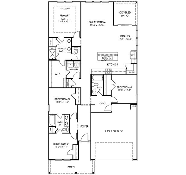 Gibson floor plan