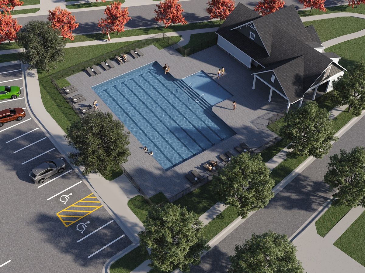 Planned amenities include a swimming pool, walking trails, dog parks, a greenway trail & more.