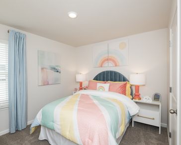 The Paisley floorplan features four secondary bedrooms.