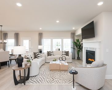Welcome home to the Johnson floorplan modeled at Martin Springs.