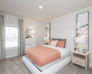 The Johnson features a full-suite bedroom and bath on the main level.