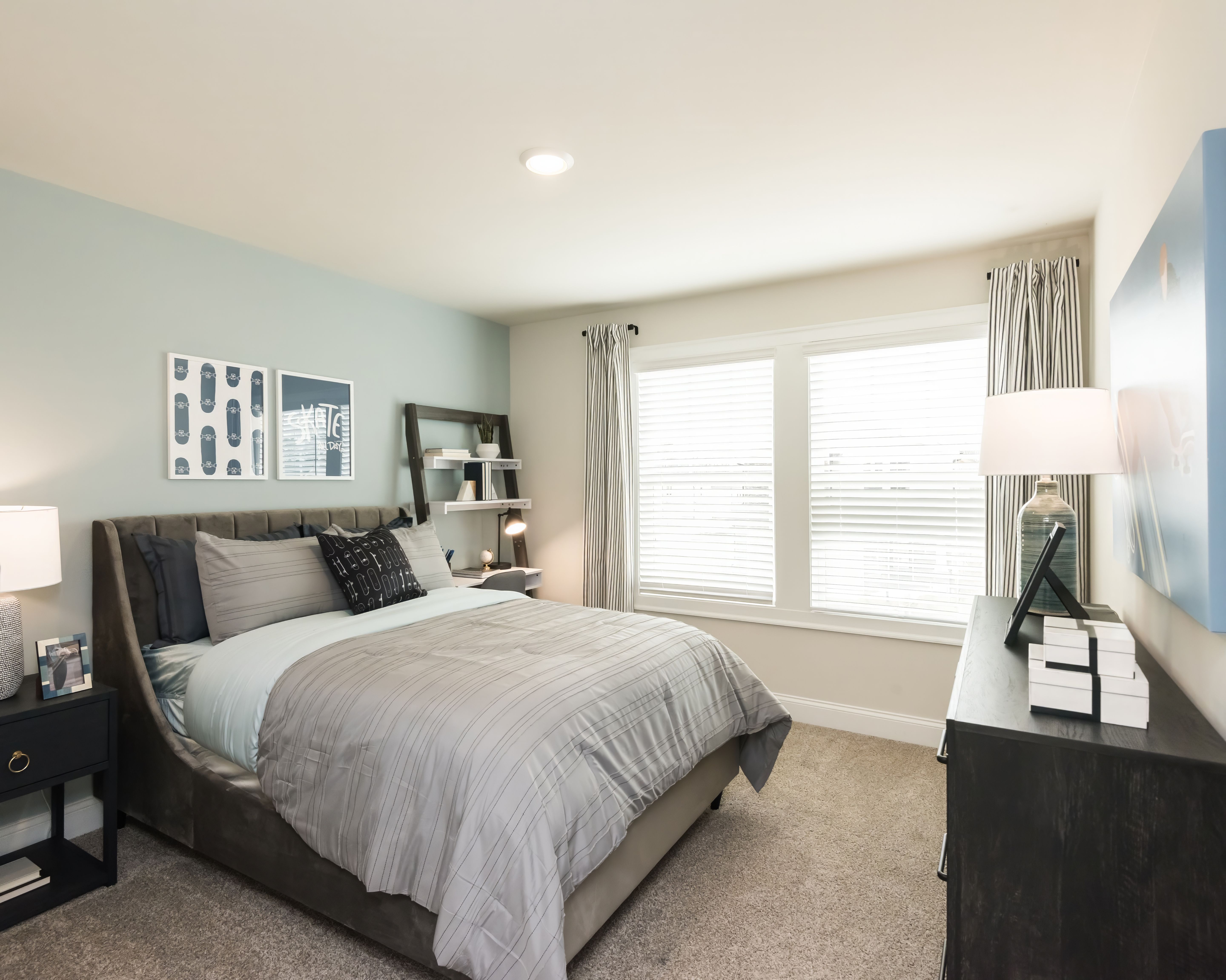 The Johnson floorplan features four secondary bedrooms.