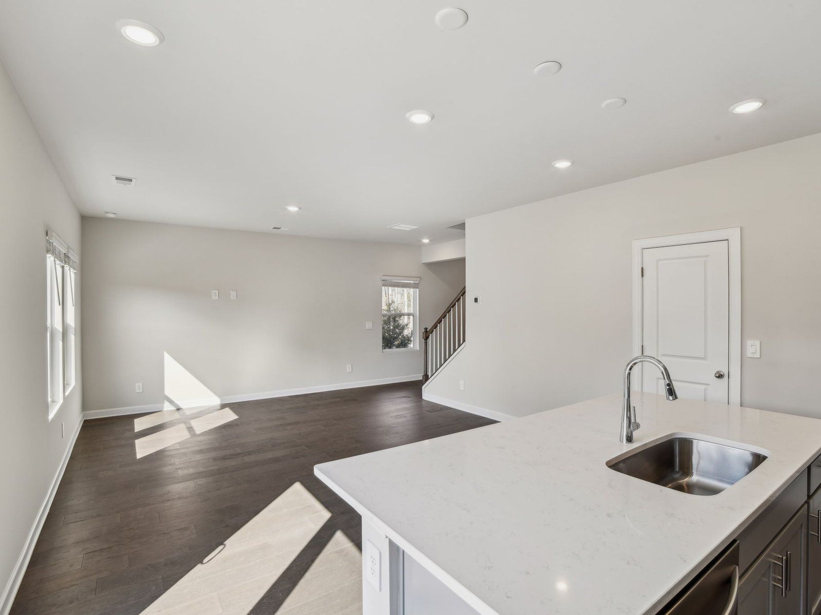 The great room connects to the kitchen for an open-concept feel.