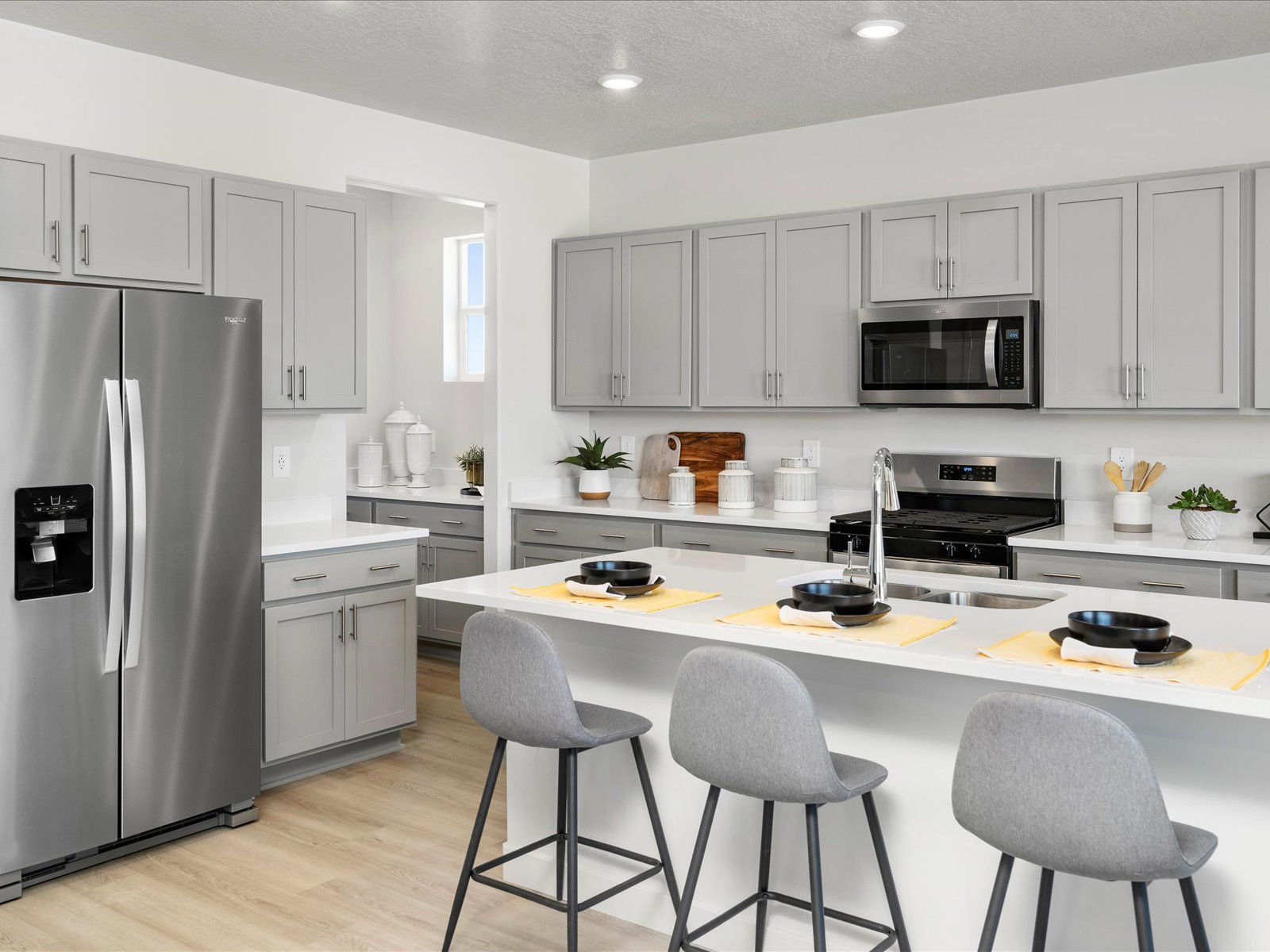 The 4281 plan modeled at Westwood Estates in West Haven, UT.