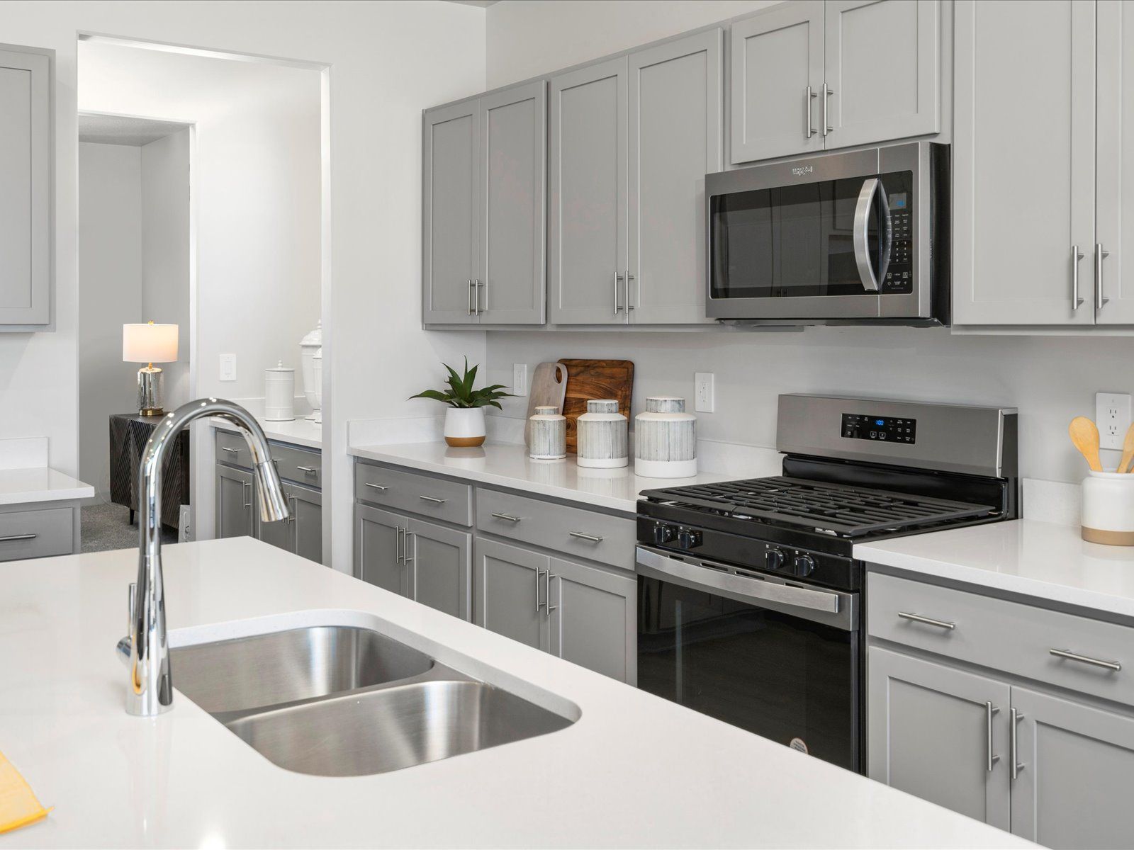 The Residence 6 floorplan interior image taken at a Meritage Homes Community in West Haven, UT.