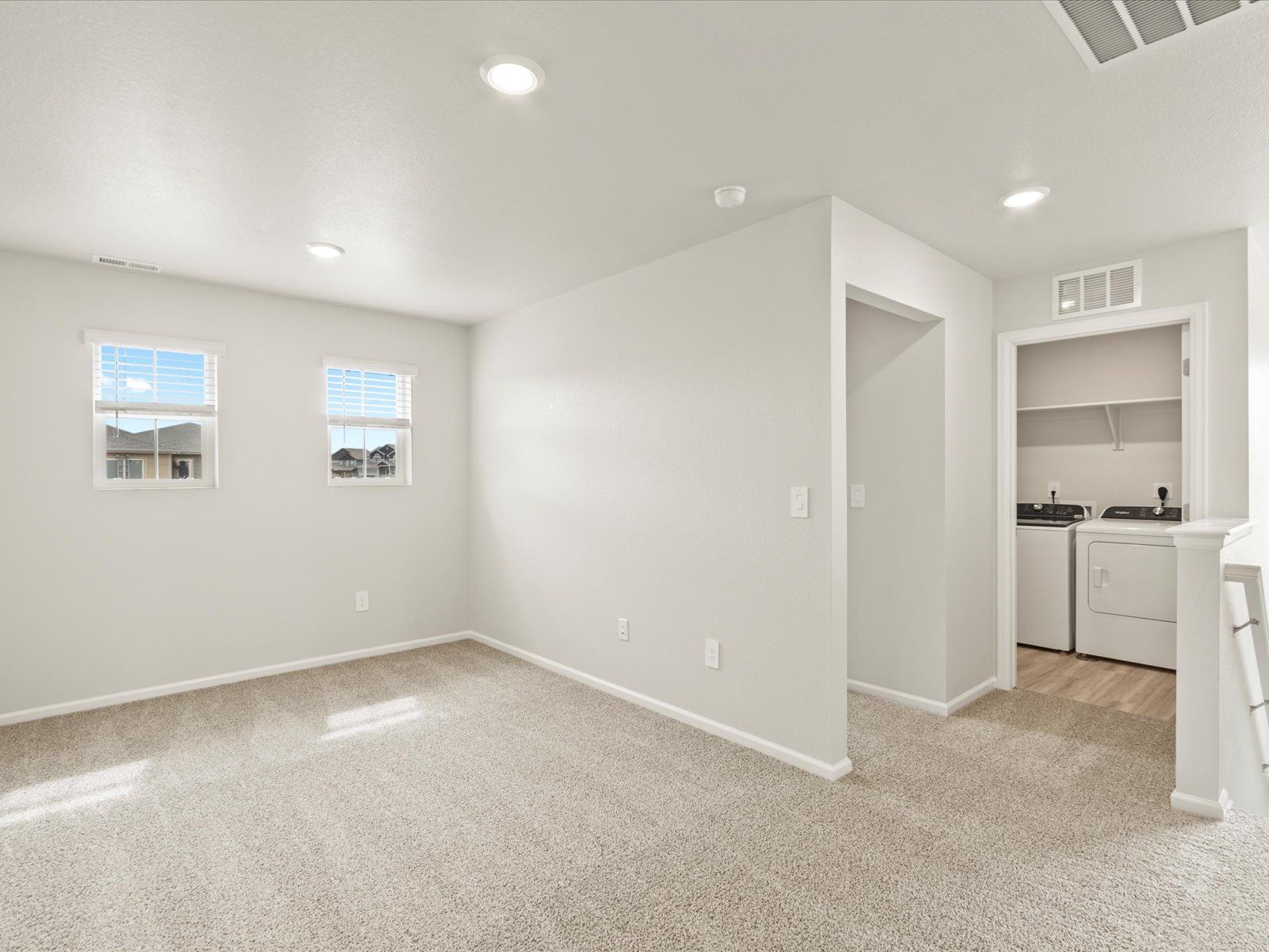 The Twin Peaks interior image taken at a Meritage Homes community in Severance, CO.