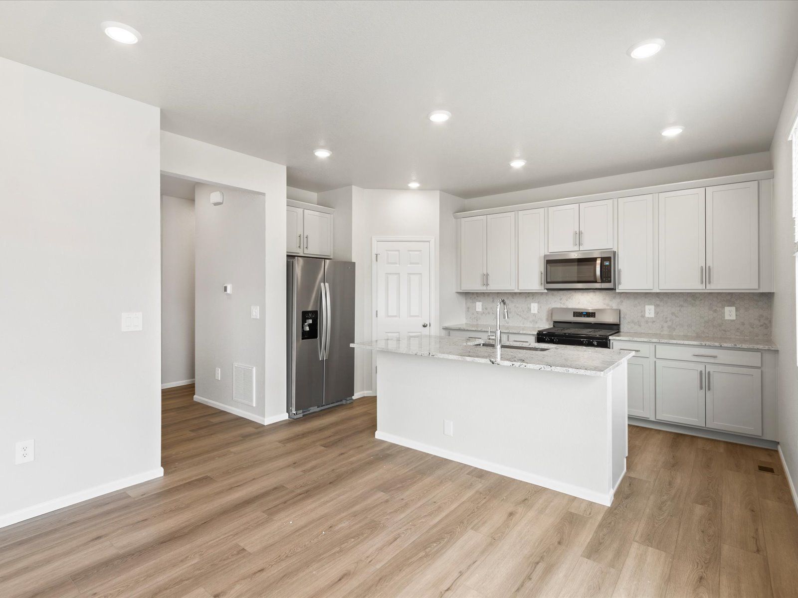 The Pagosa floorplan interior image taken at a Meritage Homes community in Greeley, CO.