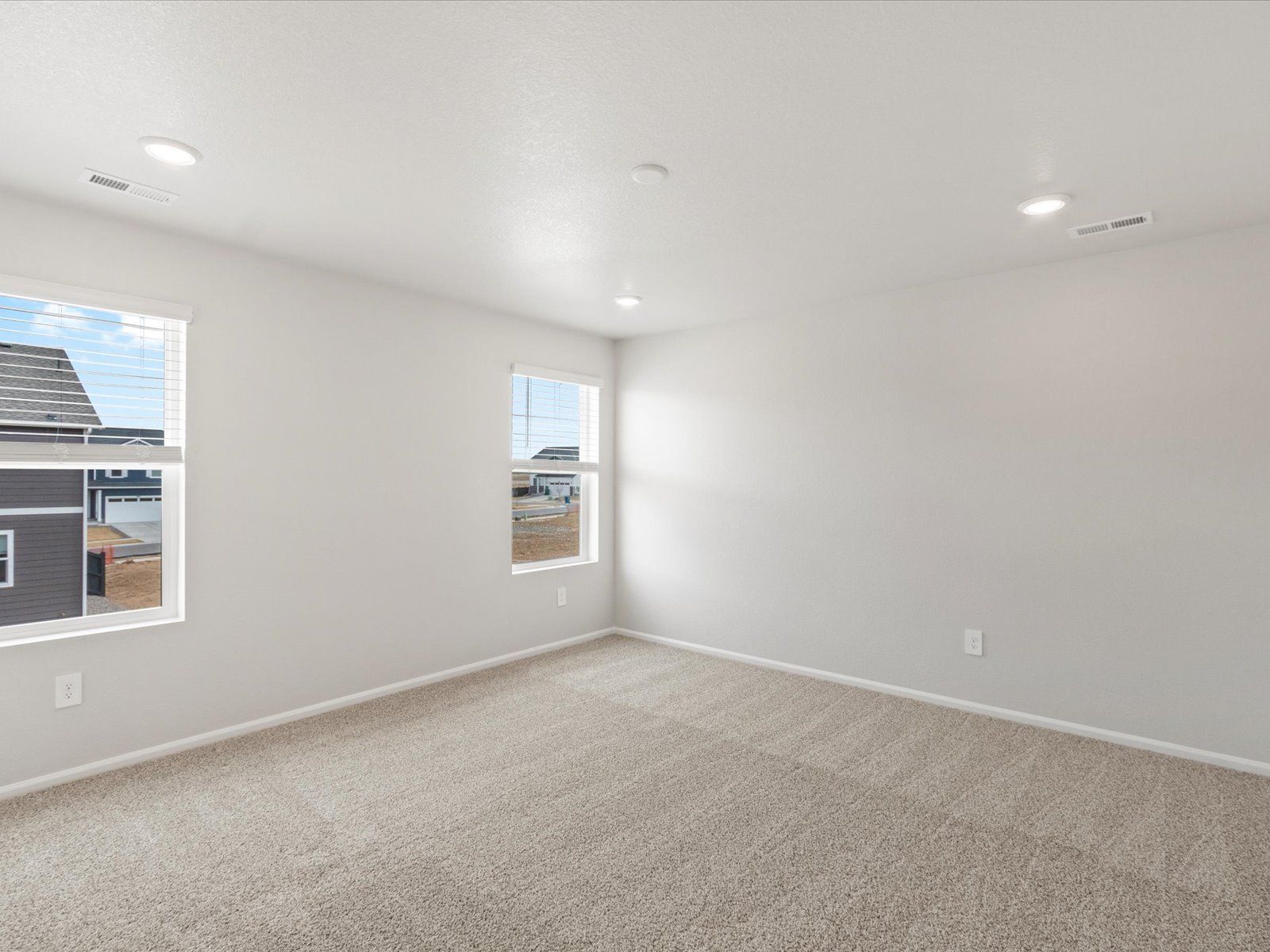 The Pagosa floorplan interior image taken at a Meritage Homes community in Greeley, CO.