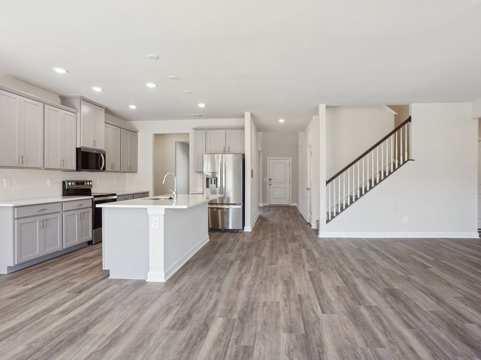 The open-concept floorplan makes hosting a breeze.