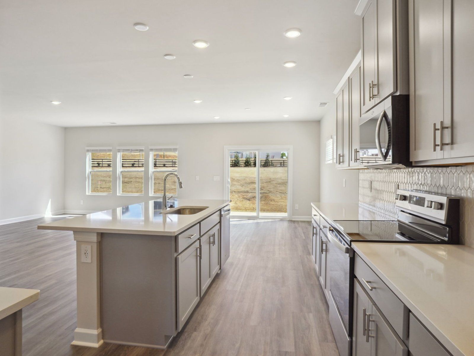 Cook your favorite meal in the spacious, modern kitchen.