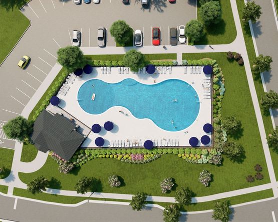 Coming soon, onsite amenities will include a resort-style pool and cabana.