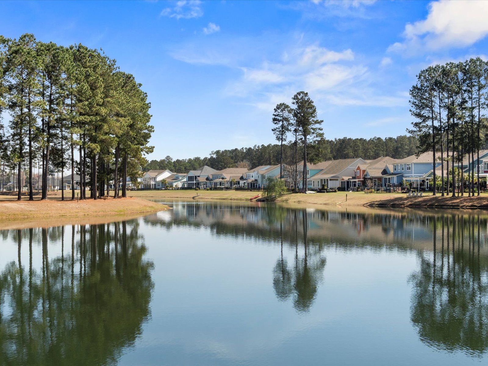 Enjoy the tranquil water views that extend through this community.