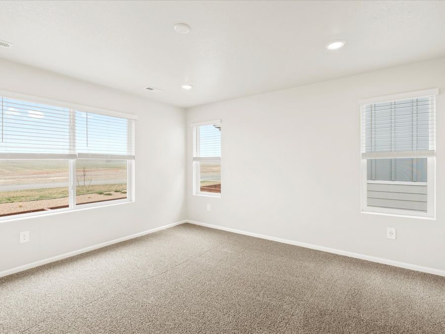 The Dillon floorplan interior image taken at a Meritage Homes community in Johnstown, CO