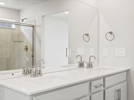 The Dillon floorplan interior image taken at a Meritage Homes community in Johnstown, CO