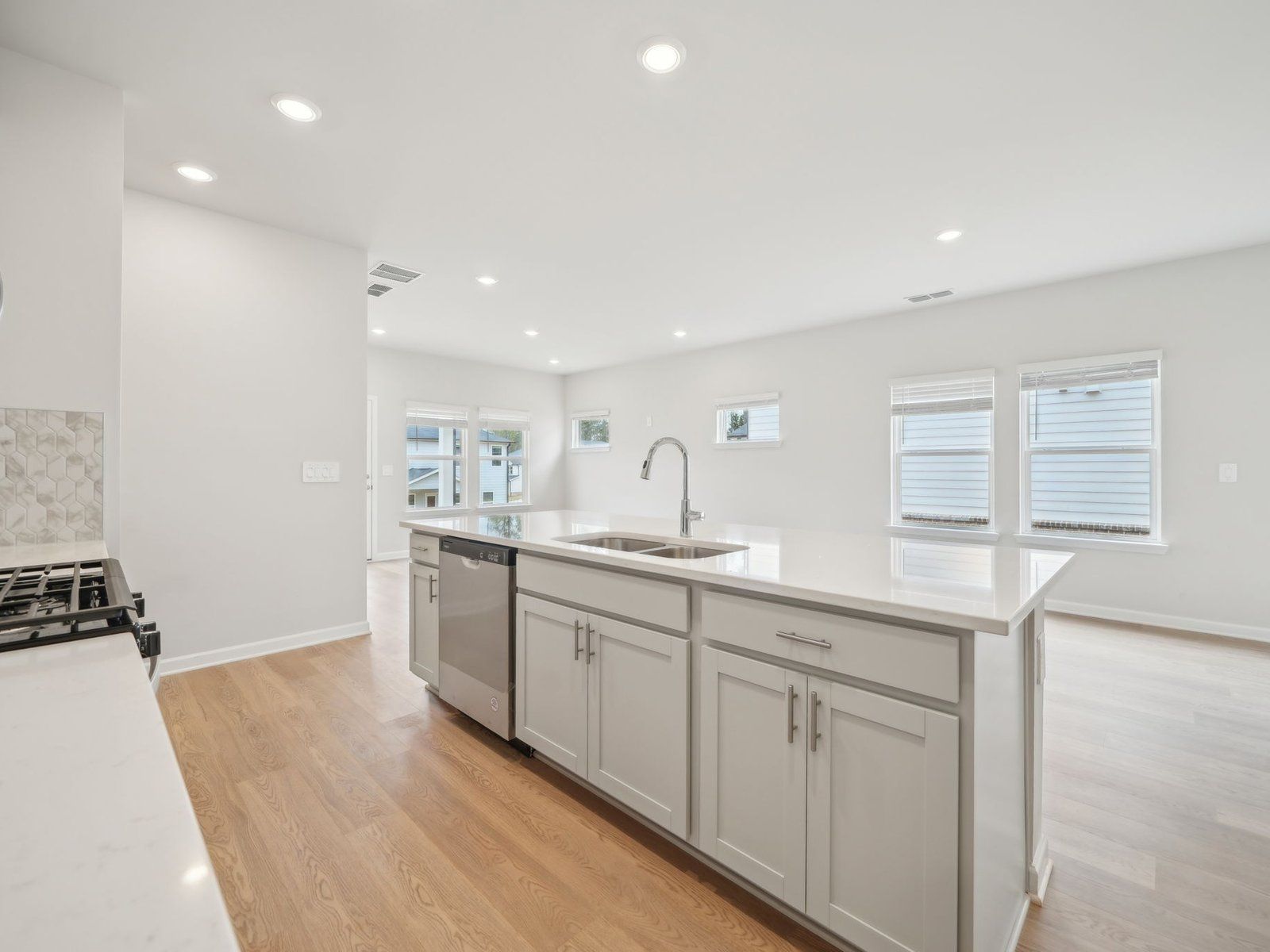 The Roswell floorplan with the Divine Harbor interior package.