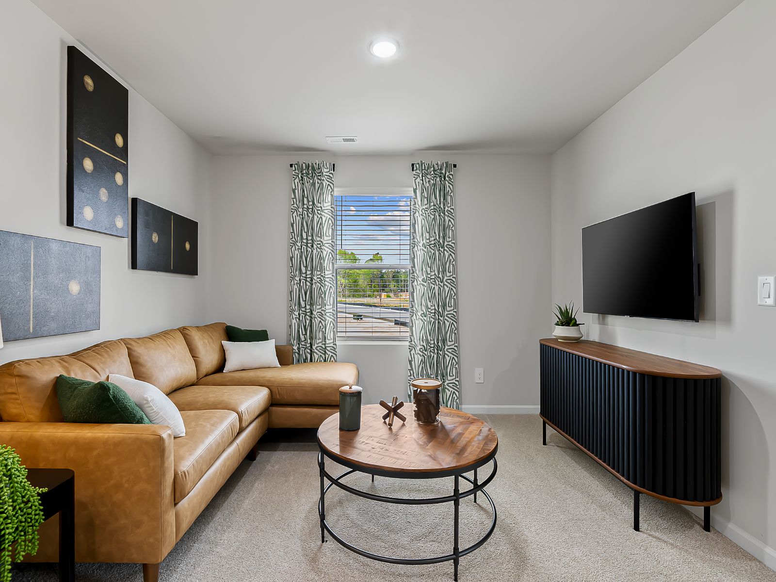 Loft in the Chatham floorplan at a Meritage Homes community in Zebulon, NC.