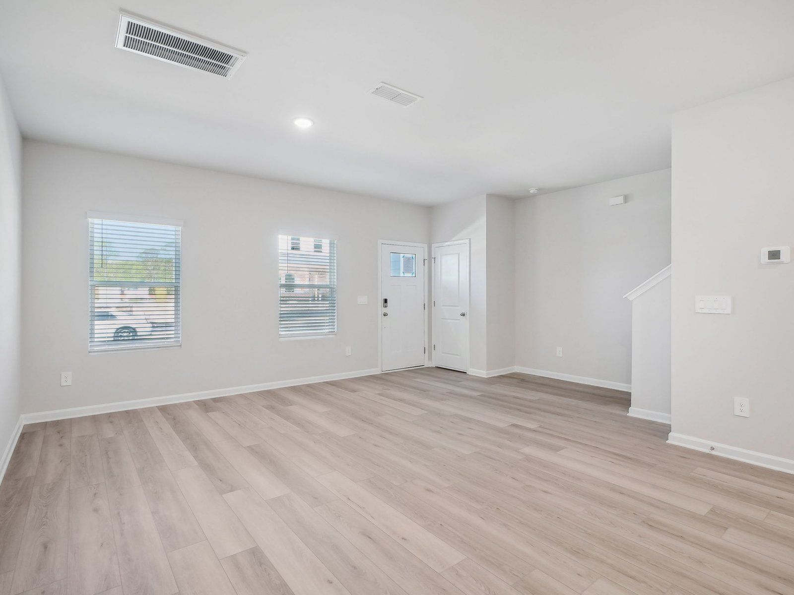 The Thorton's spacious great rooms is perfect for hosting gatherings.