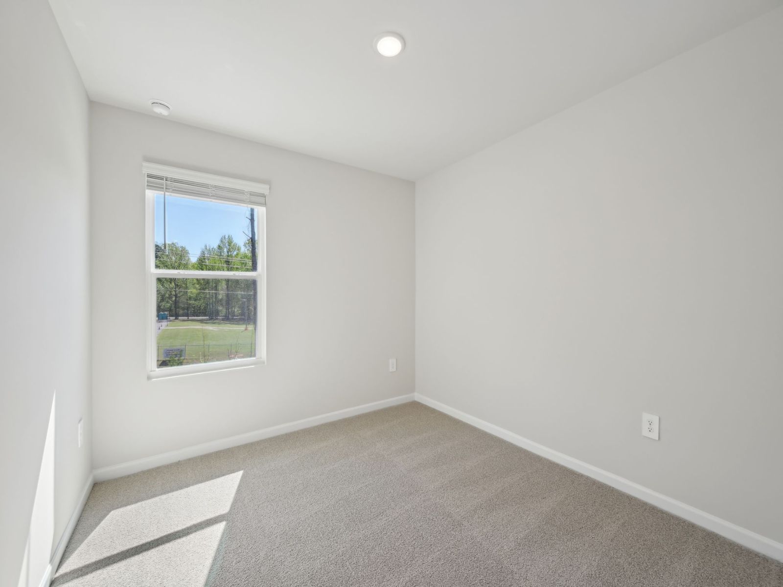 Secondary bedroom in the Thorton floorplan at 3725 Rosebush Dr in Zebulon, NC.