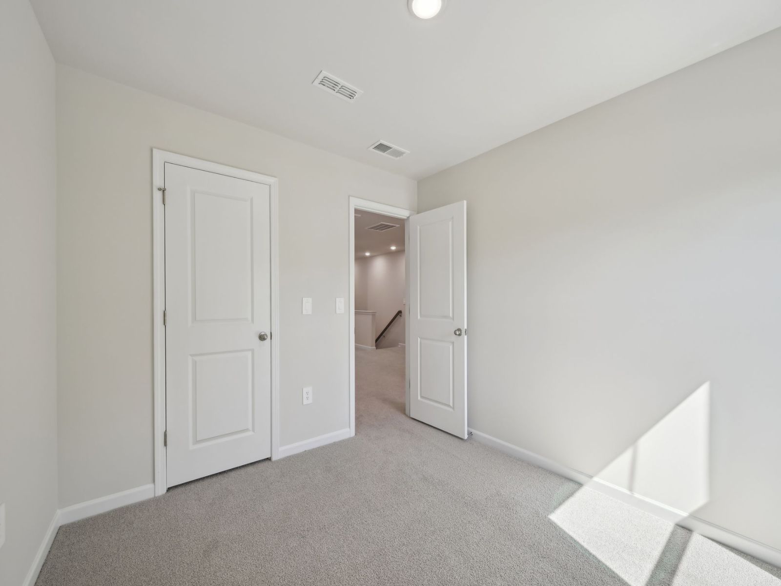 Secondary bedroom in the Thorton floorplan at 3725 Rosebush Dr in Zebulon, NC.