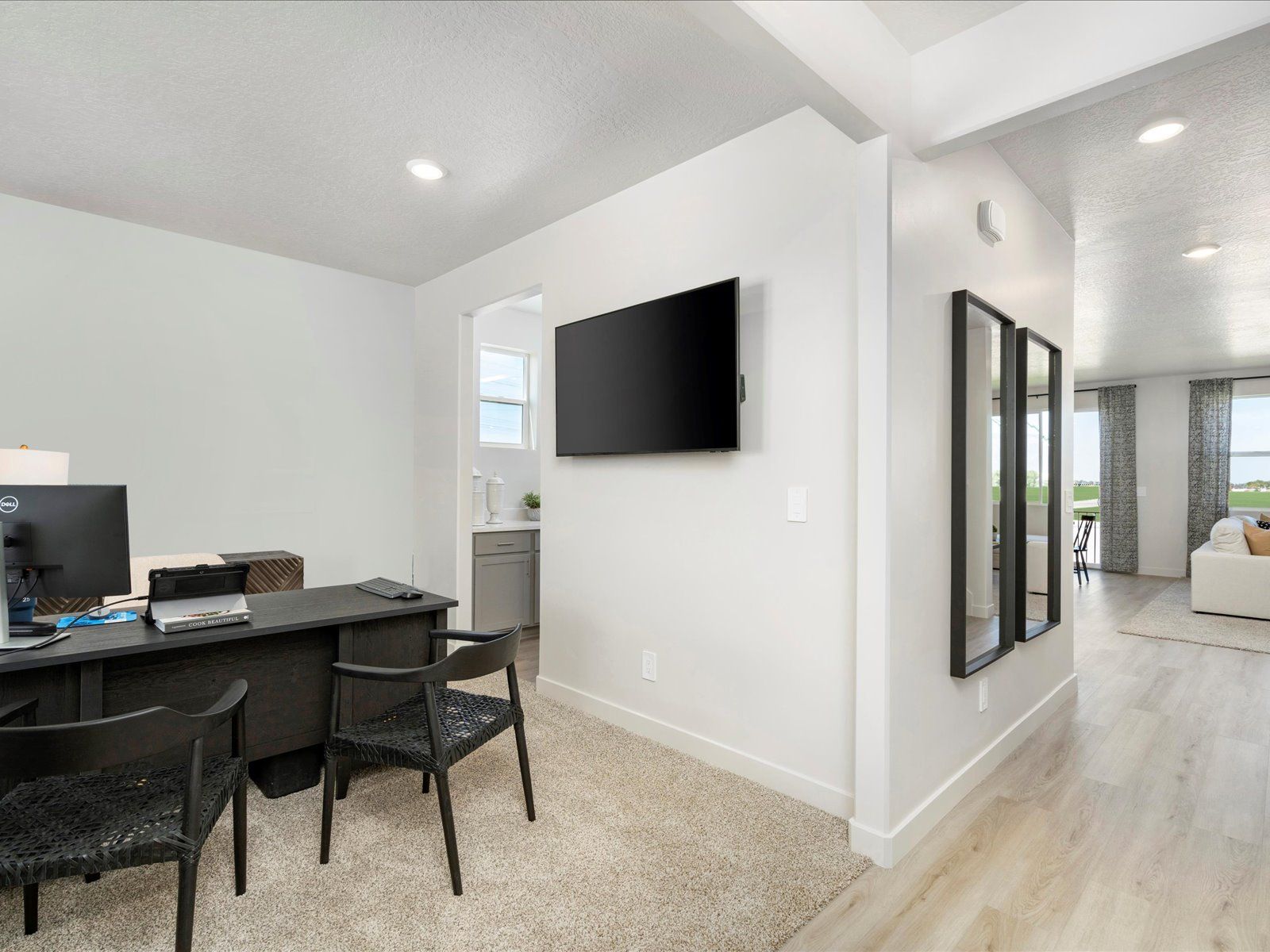 The Residence 6 floorplan interior image taken at a Meritage Homes Community in West Haven, UT.
