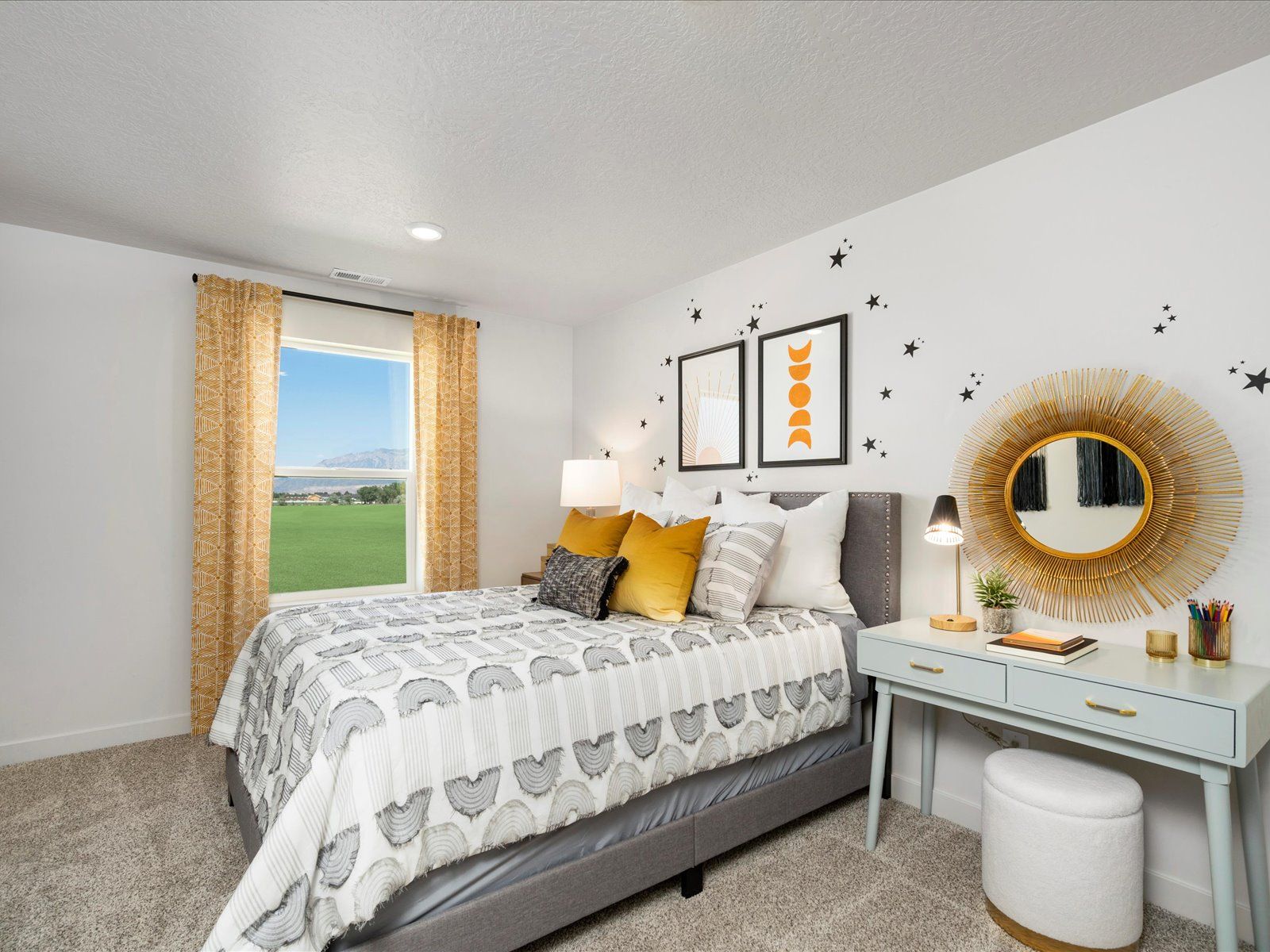The Residence 6 floorplan interior image taken at a Meritage Homes Community in West Haven, UT.