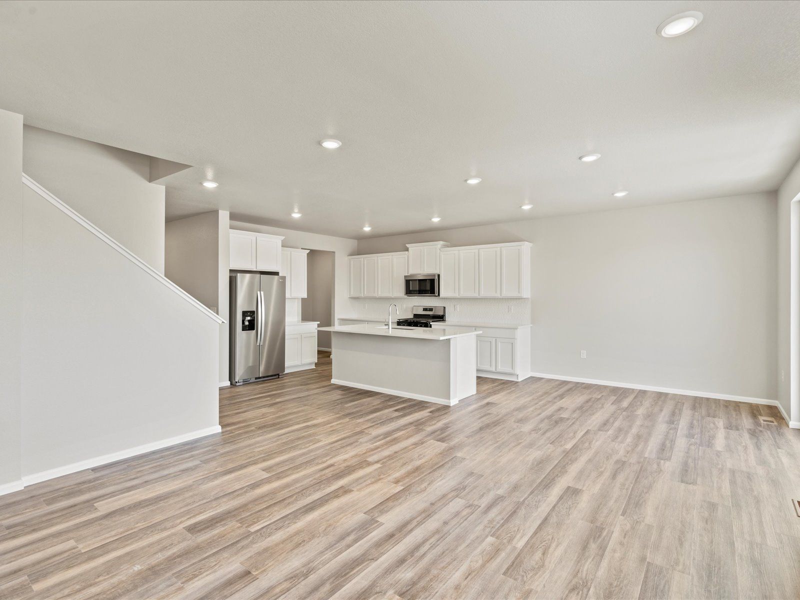 The Sylvan floorplan interior image taken at a Meritage Homes community in Peyton, CO.