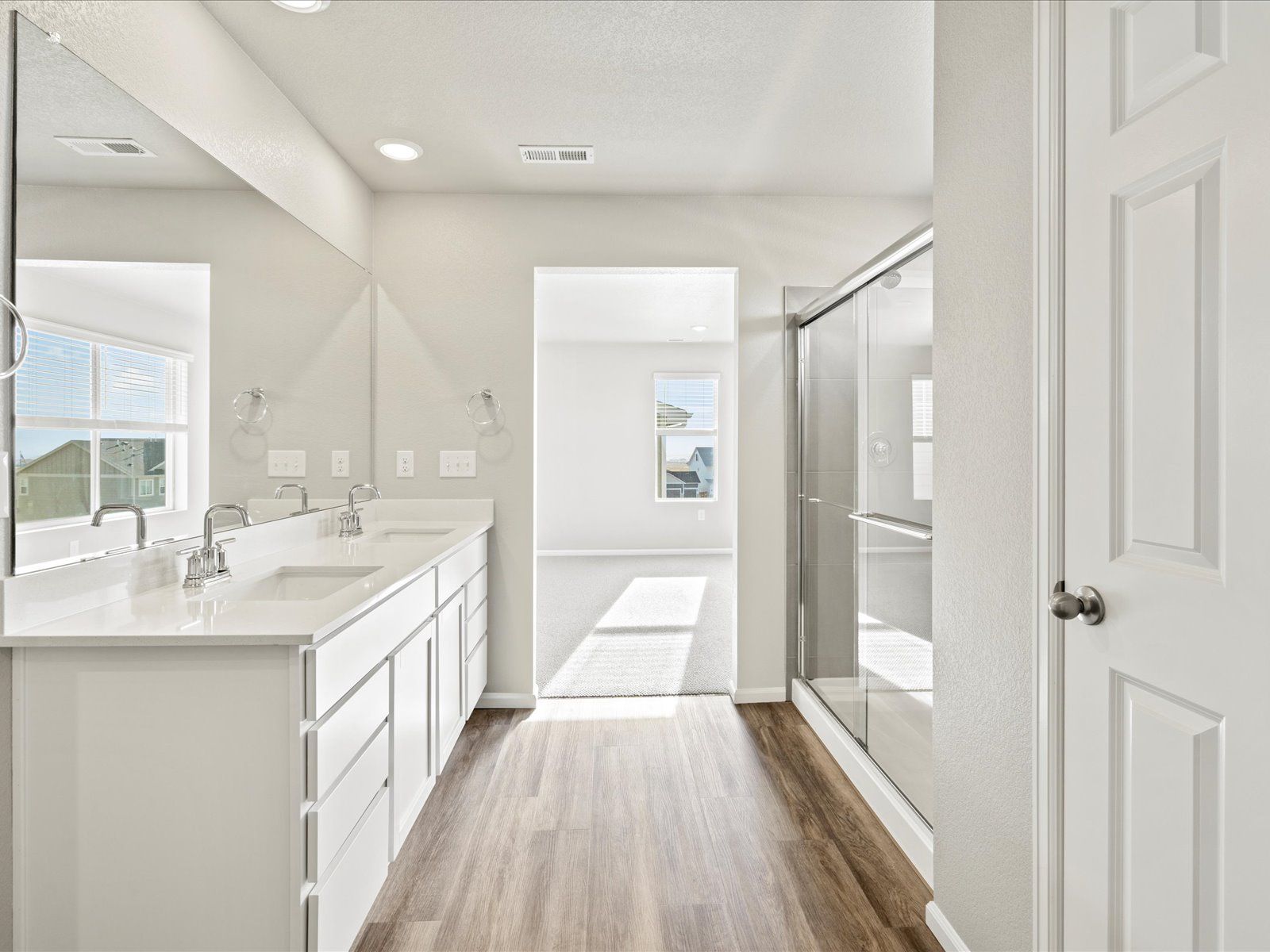 The Sylvan floorplan interior image taken at a Meritage Homes community in Peyton, CO.