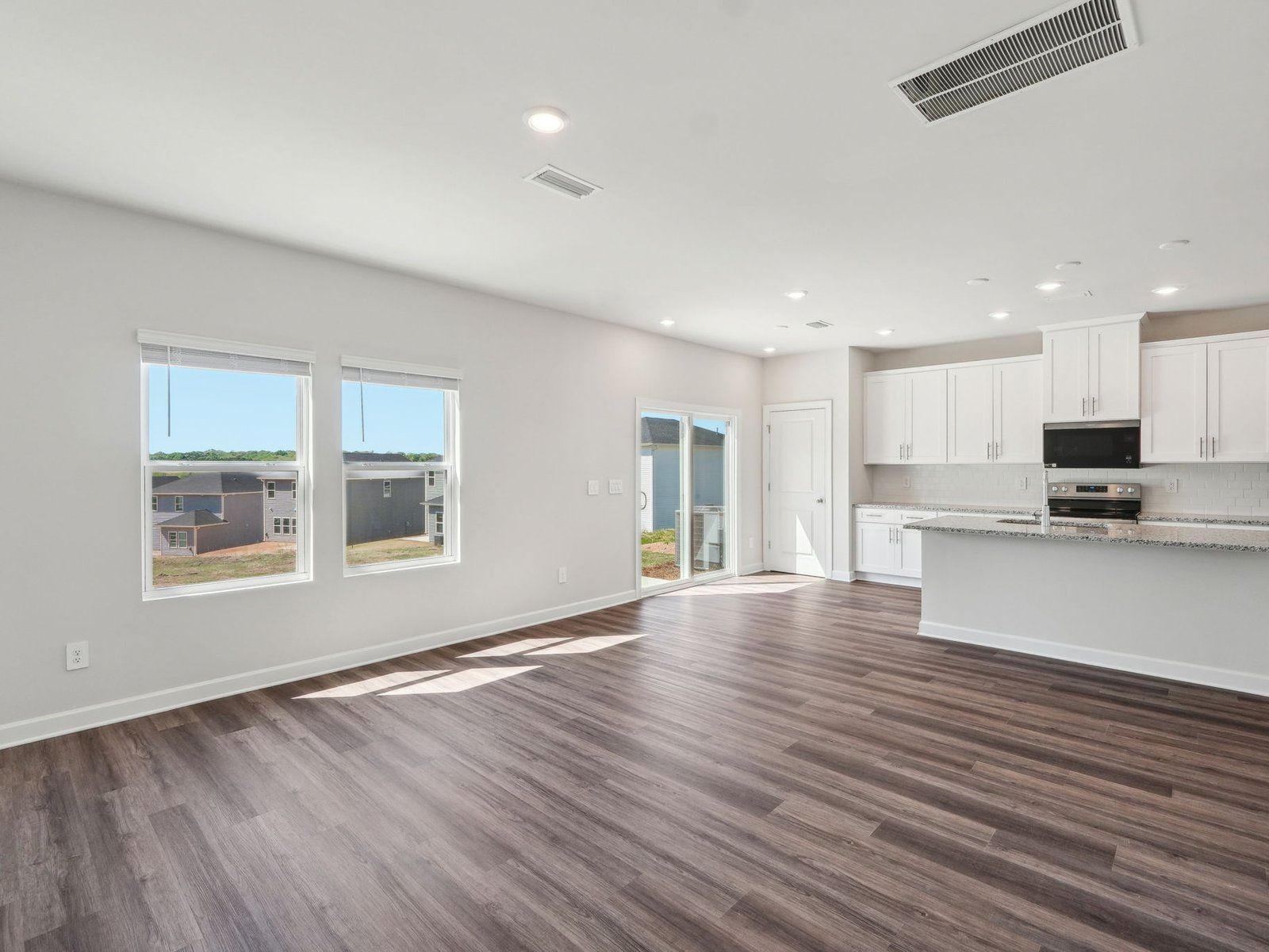 Customize the great room into your own lounge space.