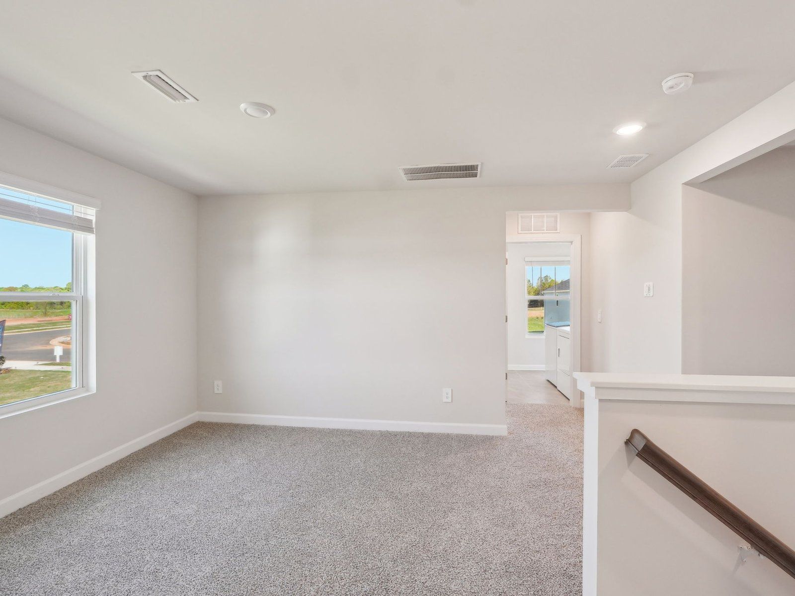 Turn the loft into your personal lounge spot or game room.